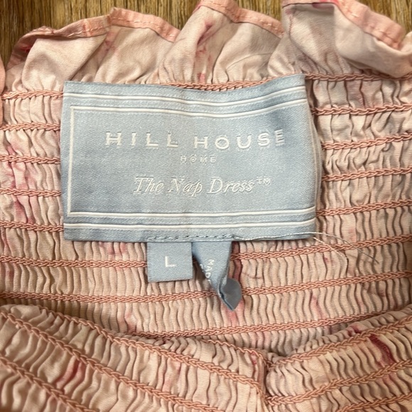 Bridgerton X Hill House X Phenomenal - Ellie Nap Dress Pink Floral EUC Large L - Picture 8 of 11